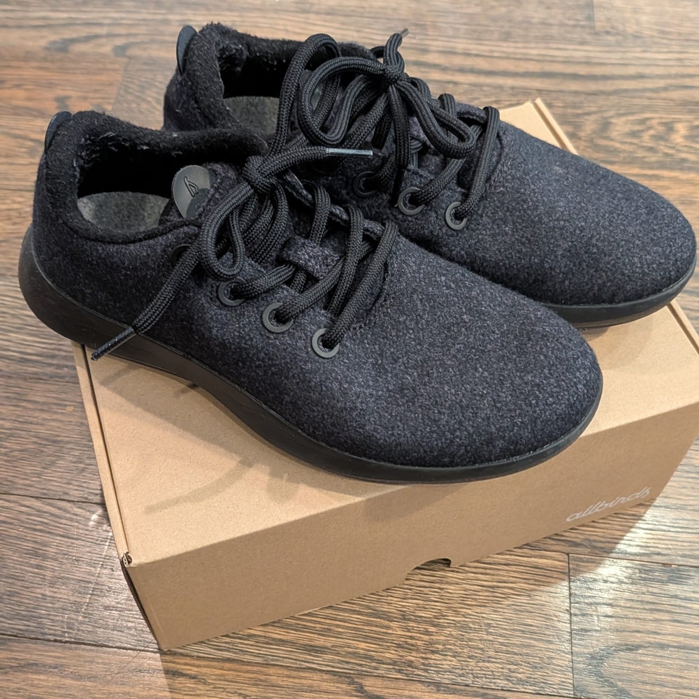 Allbirds Women's Black Wool Athletic Shoes